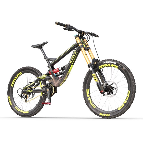 3d mountain bike gt fury model