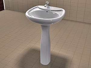 American Standard Sink and Delta Faucet Set