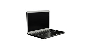 Simple Modern Laptop 3D model
