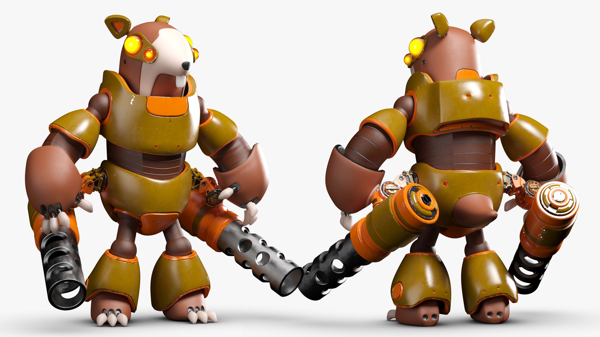 Rodent Robot 3D model - TurboSquid 2050784