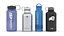 Collection de bouteilles d'eau