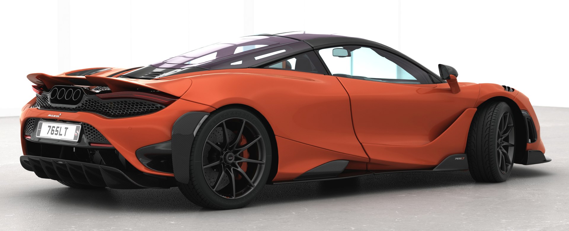 3D model McLaren 765LT 2022 Opening Doors and trunk - TurboSquid 1771289