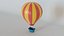 Modelo 3D de balão de ar