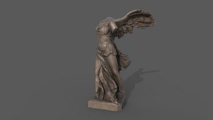 Statue of Winged Victory of Samothrace - Goddess Nike model