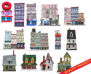 Building/Houses set/Pack