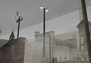 blender prison buildings interactive