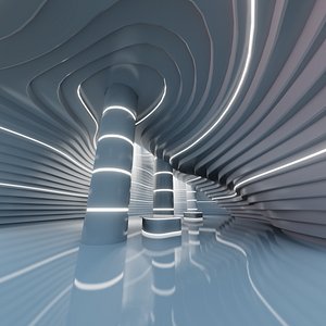 Sci-fi Interiors Set model