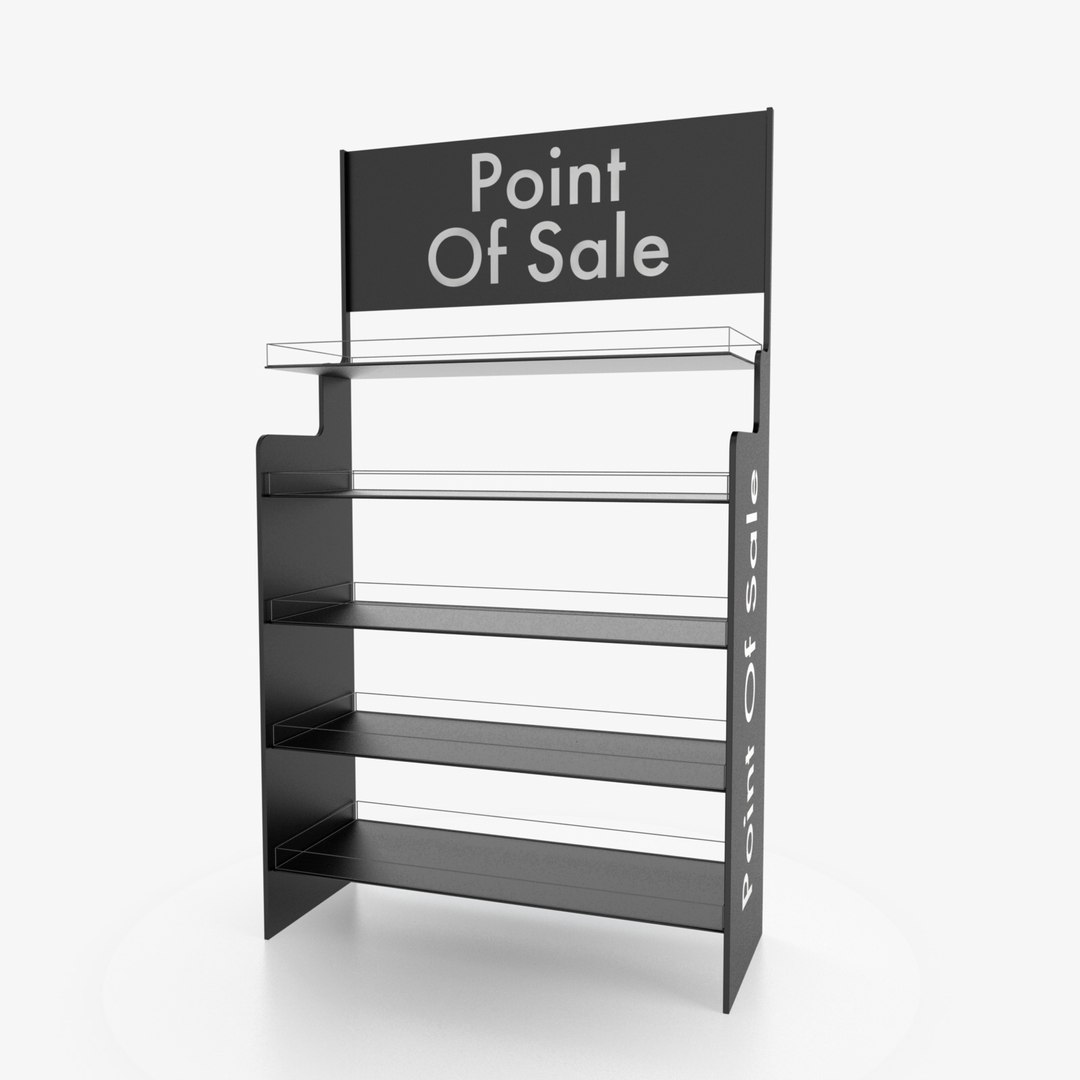 Display Rack Model - TurboSquid 1372970