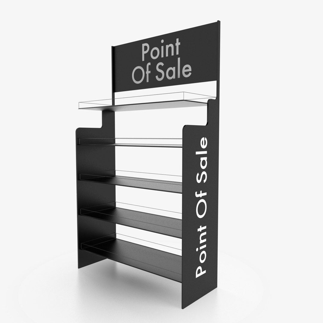 Display Rack Model - TurboSquid 1372970
