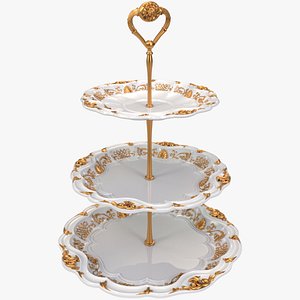 Cake Stand X1 3D model