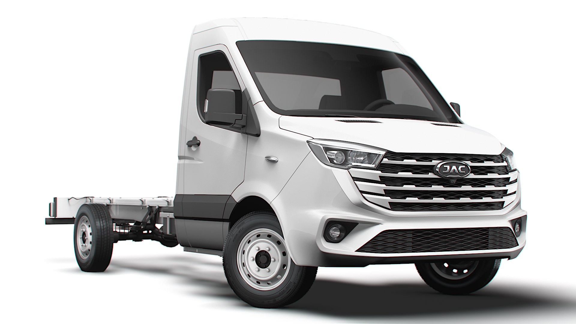 JAC Sunray Chassis 2026 Model - TurboSquid 2549464