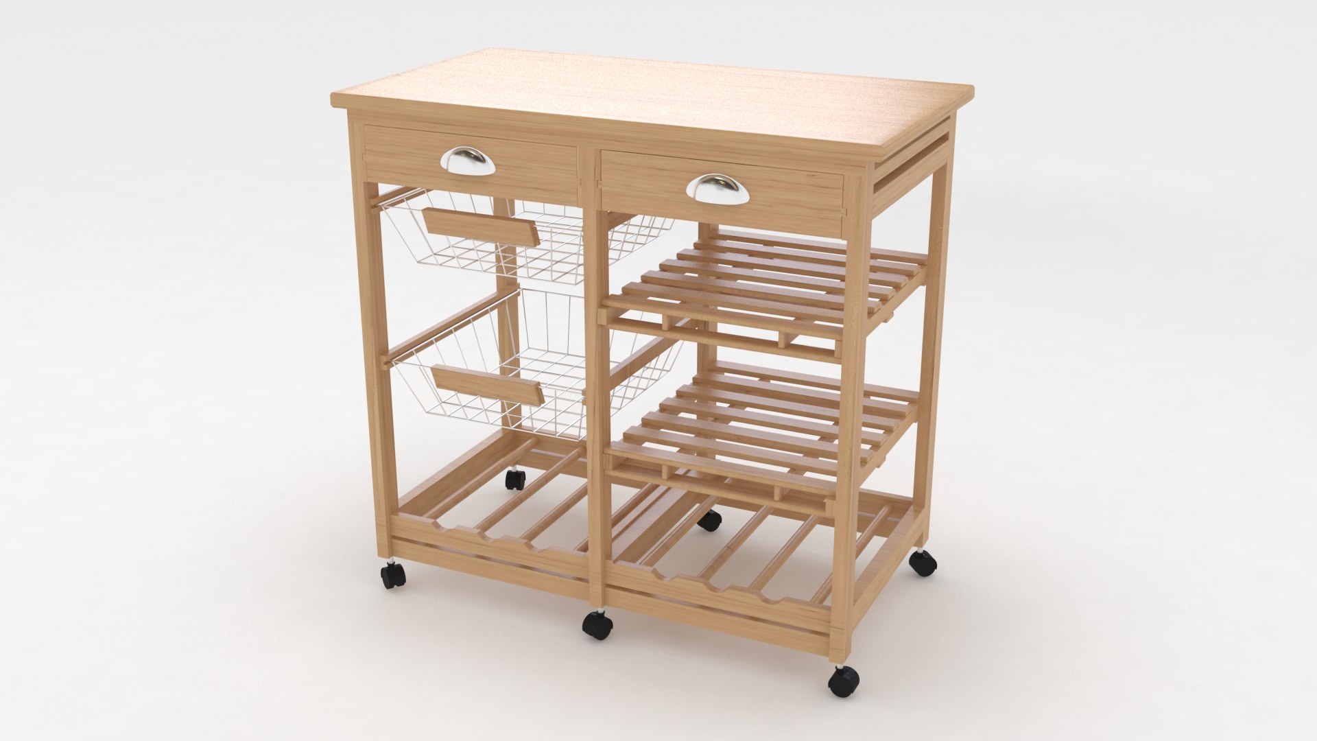 3D Rolling Kitchen Island TurboSquid 1642124   Rollingkitchenisland 01 