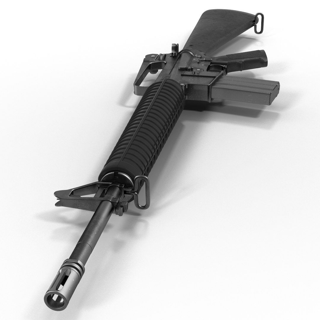 3d assault rifle generic 2