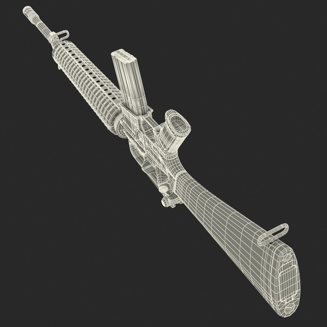 3d assault rifle generic 2