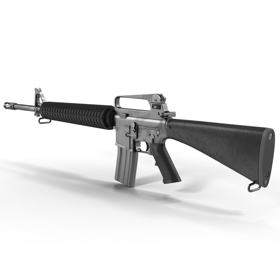 3d assault rifle generic 2
