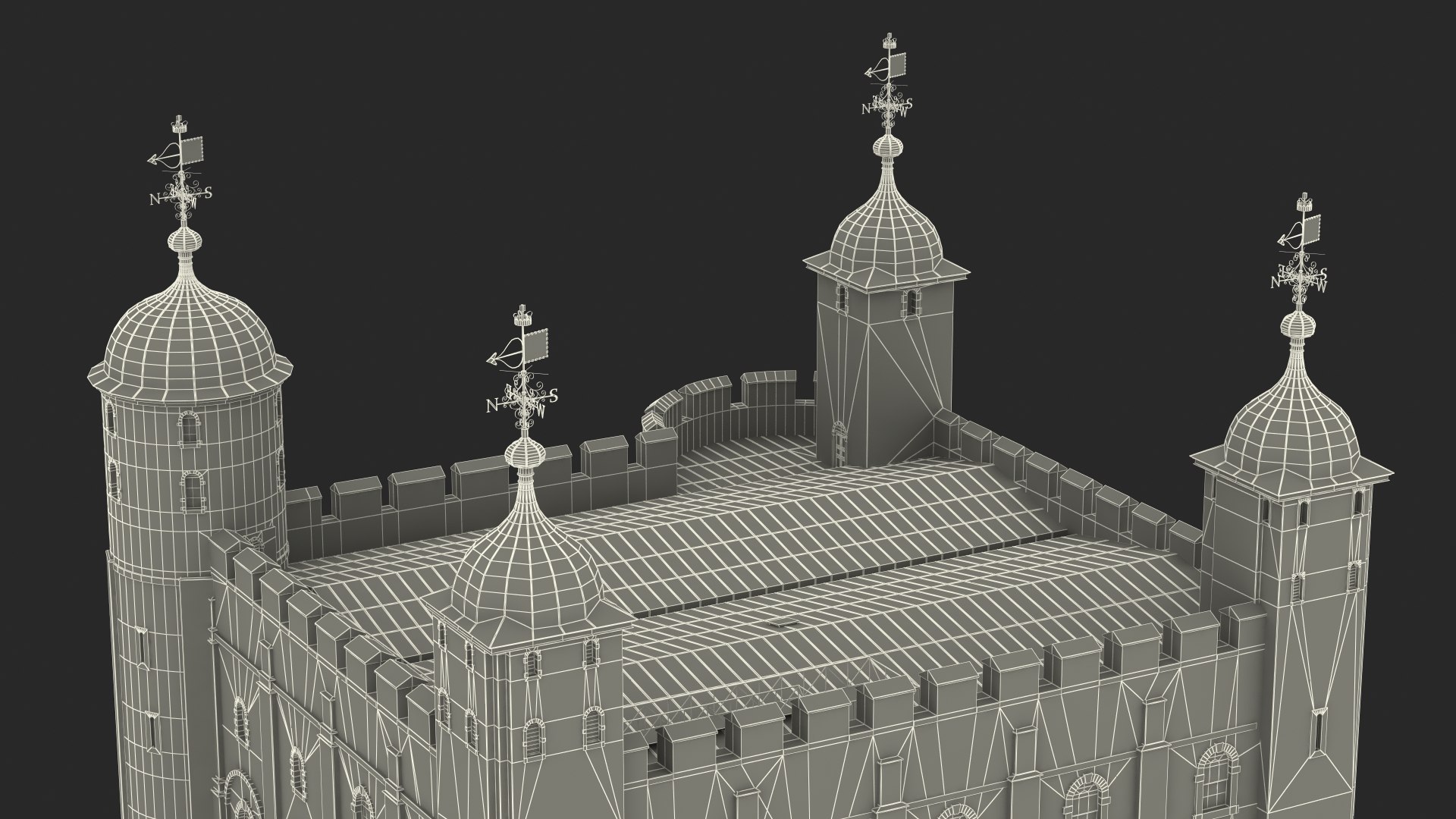 Medieval Castle 3D Model - TurboSquid 1816825