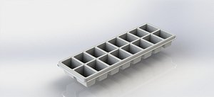 3D ice tray