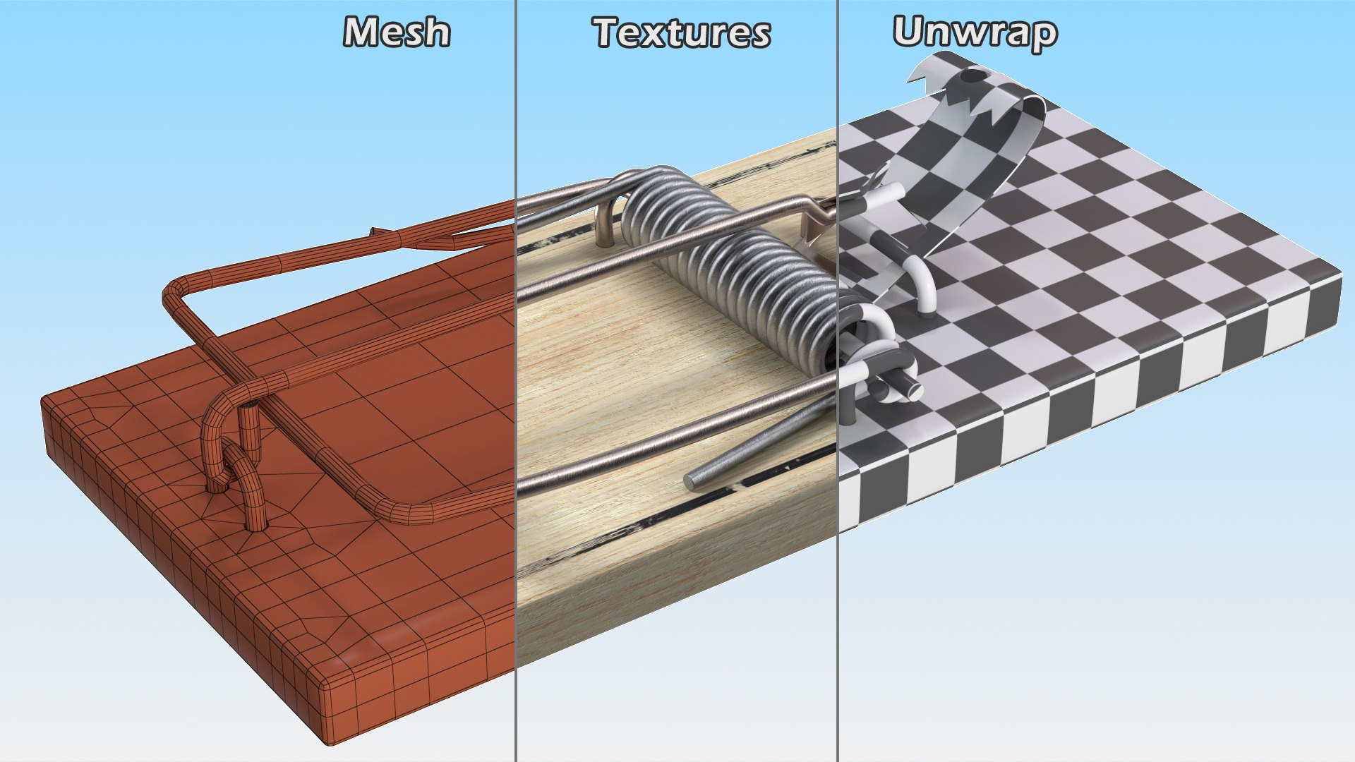 Metal Pedal Mouse Trap 3D model https://p.turbosquid.com/ts-thumb/ms/AKch26/6j/metalpedalmousetrap3dsmodel015/jpg/1629753648/1920x1080/fit_q87/f3c94d5a62b3f378ac7b8e6a08922c2c87439441/metalpedalmousetrap3dsmodel015.jpg