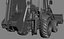 heavy vehicle excavator big 3d max