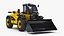 heavy vehicle excavator big 3d max