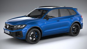 3D Volkswagen Touareg R eHybrid 2024 model