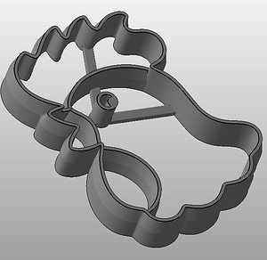 cockerel cookie cutter