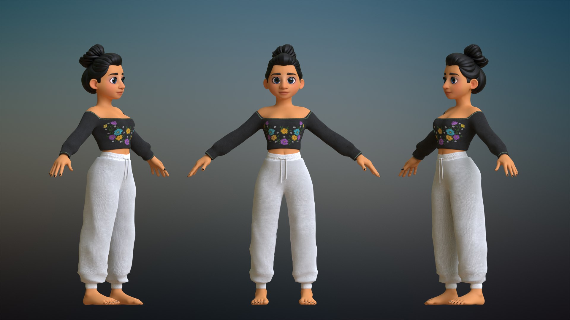 3D Chloe  Girl Cartoon Character https://p.turbosquid.com/ts-thumb/ms/JvDaA0/CC/third_cycle/png/1683796800/1920x1080/fit_q87/708880a7e95acee3d9510e53b31bafdd4f8bff9f/third_cycle.jpg