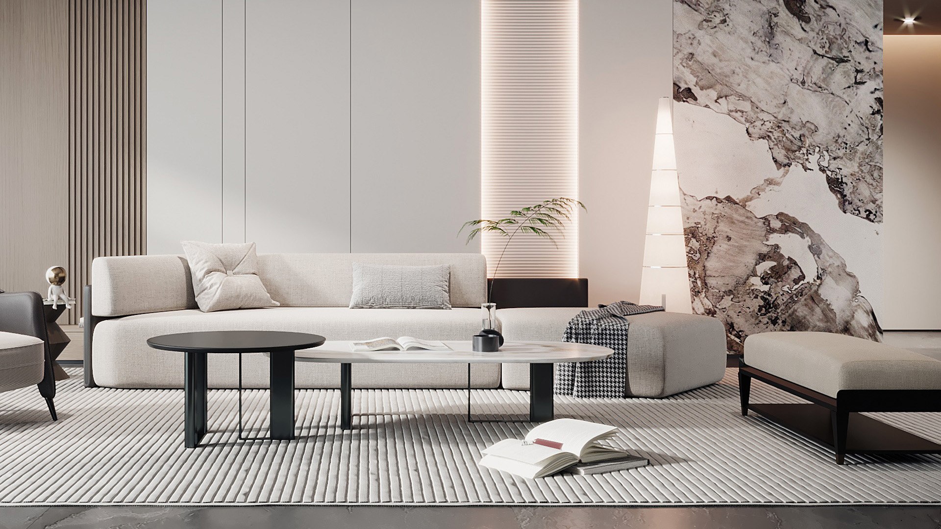 Modern living room model - TurboSquid 2097603