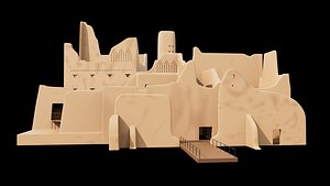 Al-Turaif - salwa palace 3d model 3D model