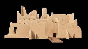 Al-Turaif - salwa palace 3d model