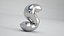 S Balloon Silver