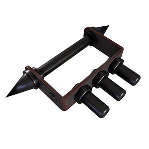 Punch Game Ready Low Poly PBR 3D Model 3D