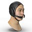 3d chinese pilot head