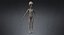 3D model grey alien pbr