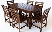 Outdoor Dining Set - 6 chairs