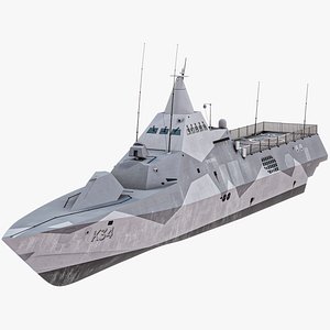 HSwMS Visby Class Corvette K34 PBR