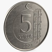 5 Turkey Kurus Coin(1)
