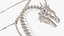 3D Dragon Skeleton