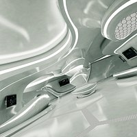 Sci-Fi Futuristic Room
