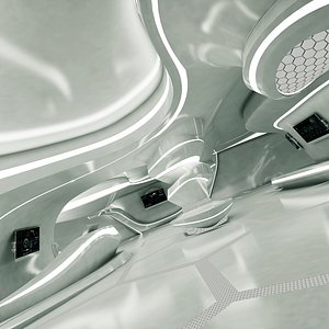 Sci-Fi Futuristic Room