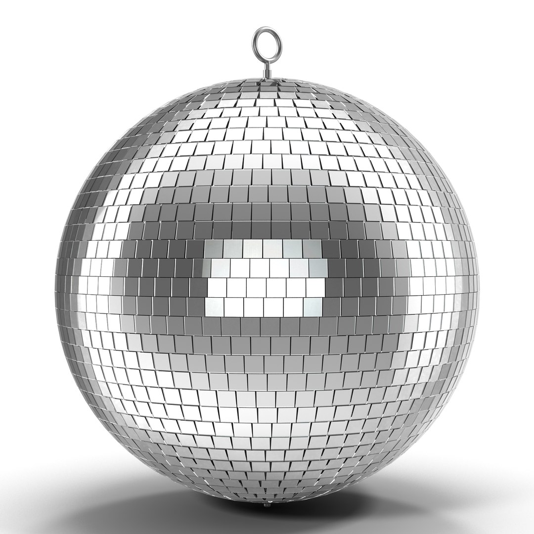 Disco Ball 3D model preview