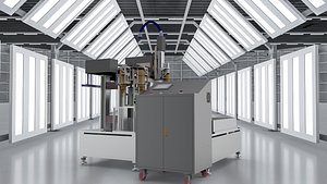 axis cnc milling machine 3D