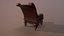 Silla vintage antigua