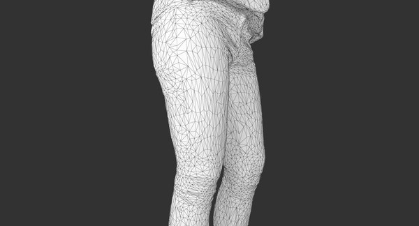 3d model of human body