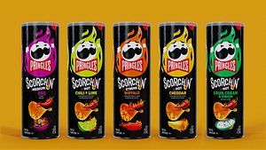 3D Pringles Scorchin Collections model