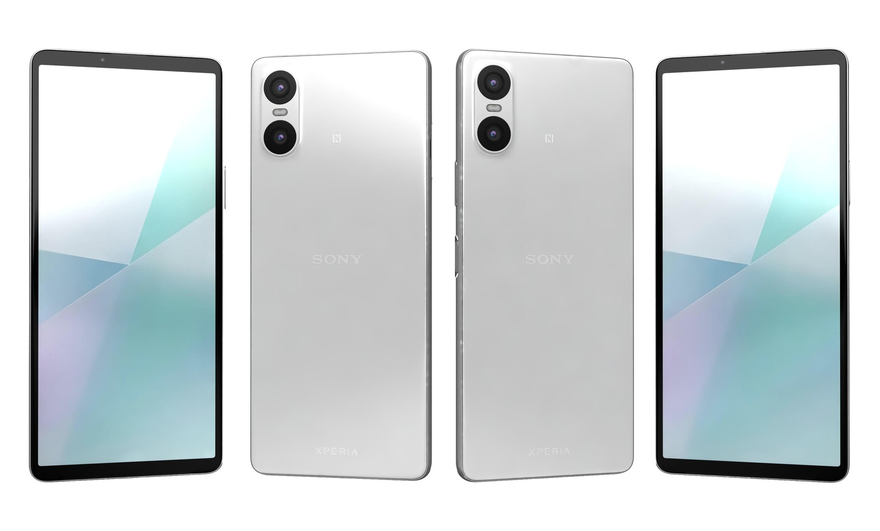 Sony Xperia 10 VI White 3D Model - TurboSquid 2230003