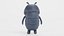Cartoon Pill-bug 3D model