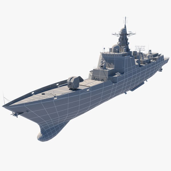 3d model destroyer army navy