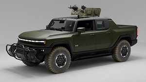 Military Armored Vehicle Humvee