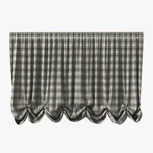 3d model balloon curtain